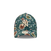 New York Yankees MLB Women's Floral 9FORTY Strapback para Mujer