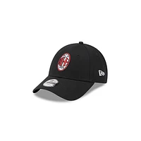 Milan AC 9FORTY Strapback Negra para Niña o Niño