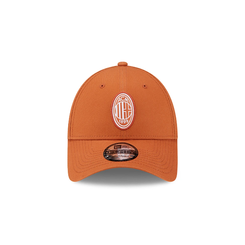 Milan AC 9FORTY Strapback Naranja