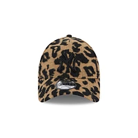 New York Yankees MLB Leopard 9FORTY Strapback para Mujer