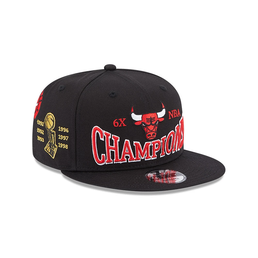 Chicago Bulls NBA Champions Side Patch 9FIFTY Snapback