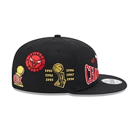 Chicago Bulls NBA Champions Side Patch 9FIFTY Snapback