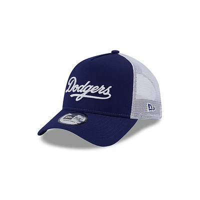 Los Angeles Dodgers MLB Team Script Trucker 9FORTY Snapback