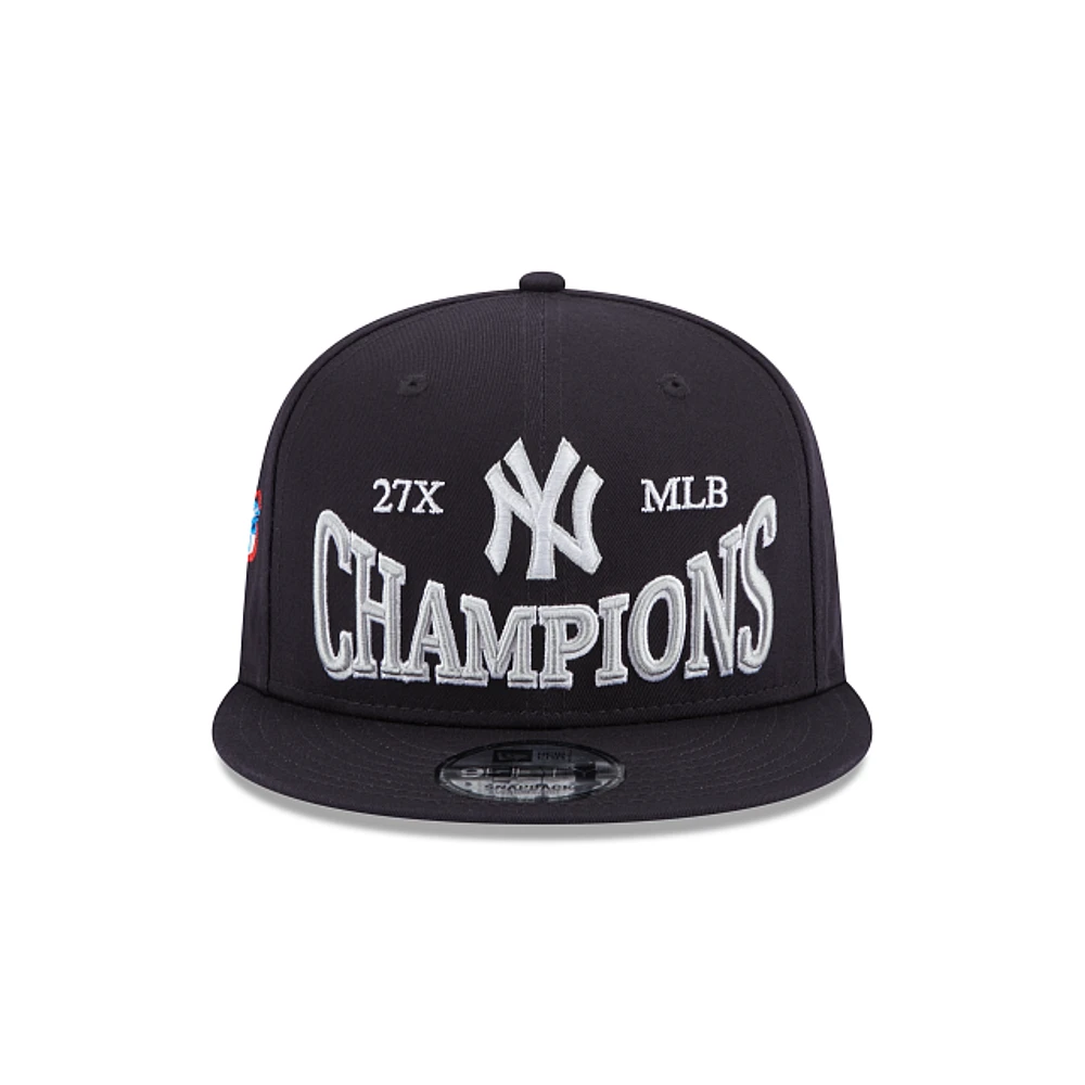 New York Yankees MLB Champions Side Patch 9FIFTY Snapback