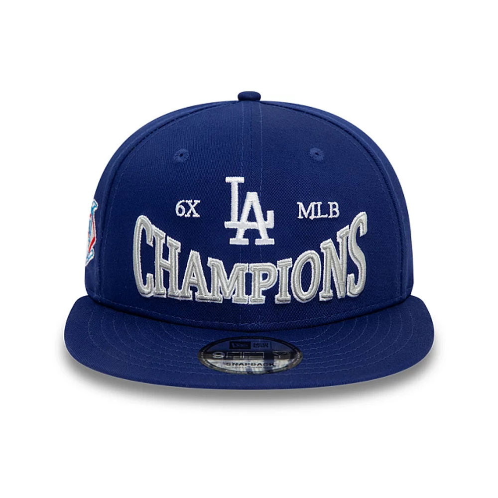 Los Angeles Dodgers MLB Champions Side Patch 9FIFTY Snapback