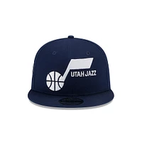 Utah Jazz NBA Flat Visor 9FIFTY Snapback