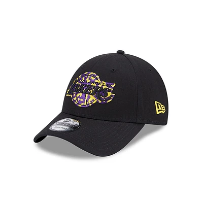 Los Angeles Lakers NBA Logo Infill Collection 9FORTY Strapback