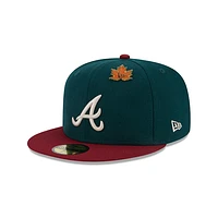 Atlanta Braves MLB Leafy 59FIFTY Cerrada