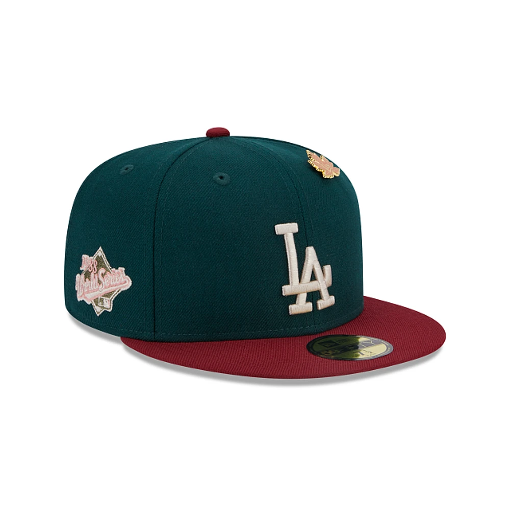 Los Angeles Dodgers MLB Leafy 59FIFTY Cerrada