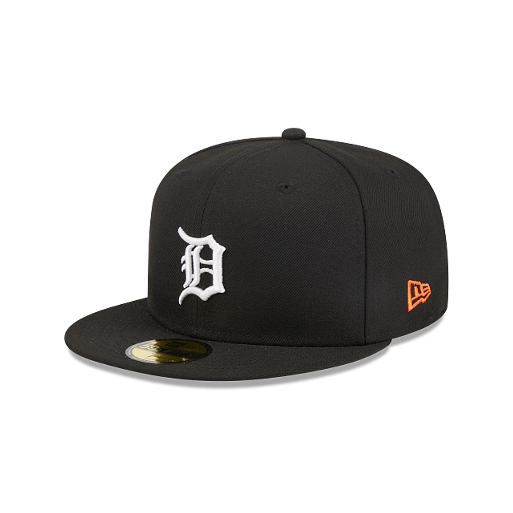 Detroit Tigers MLB Neon 59FIFTY Cerrada