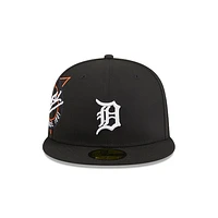 Detroit Tigers MLB Neon 59FIFTY Cerrada