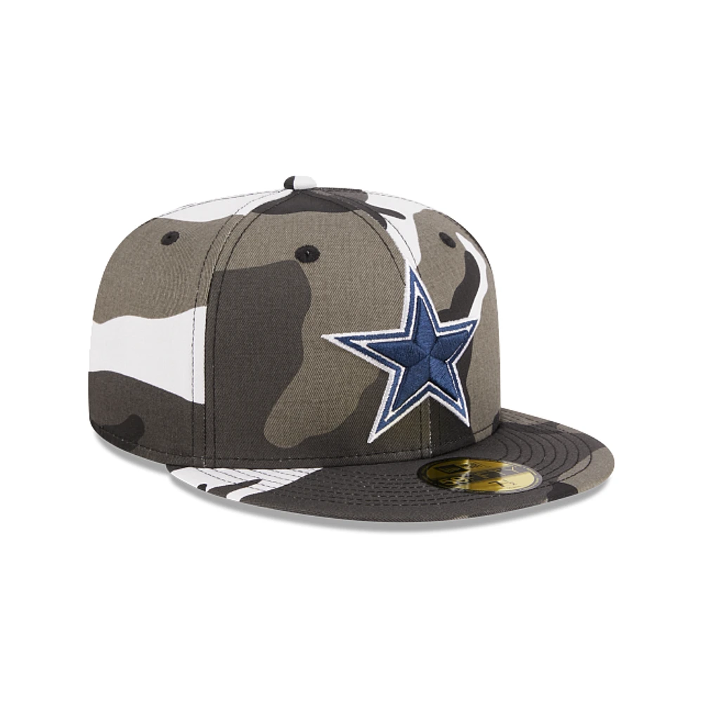 Dallas Cowboys NFL Camo 59FIFTY Cerrada