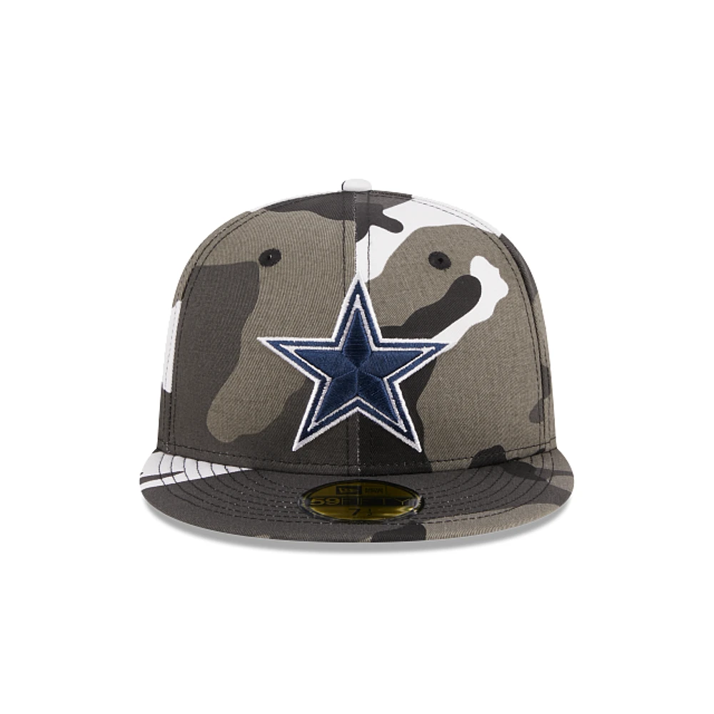 Dallas Cowboys NFL Camo 59FIFTY Cerrada