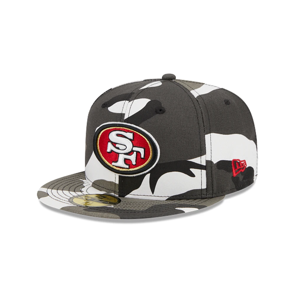 San Francisco 49Ers NFL Camo 59FIFTY Cerrada