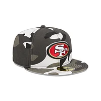 San Francisco 49Ers NFL Camo 59FIFTY Cerrada