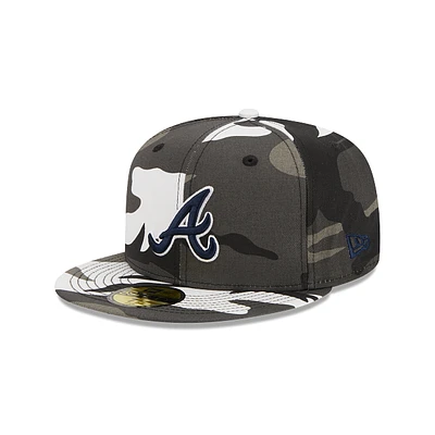 Atlanta Braves MLB Camo 59FIFTY Cerrada