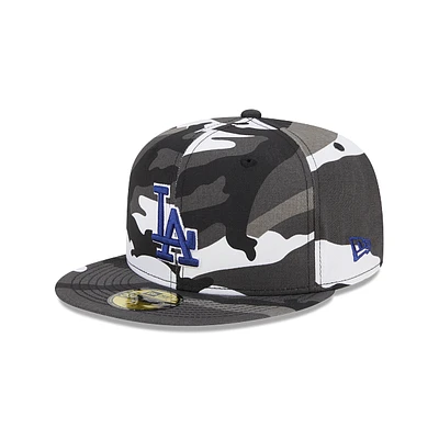 Los Angeles Dodgers MLB Camo 59FIFTY Cerrada