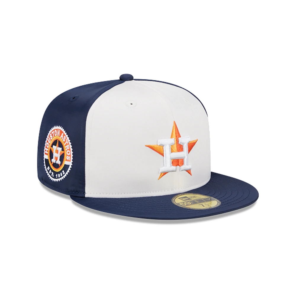 Houston Astros MLB Satin 59FIFTY Cerrada