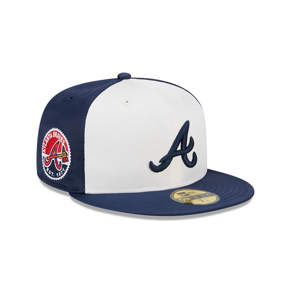 Atlanta Braves MLB Satin 59FIFTY Cerrada