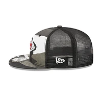 Kansas City Chiefs NFL Camo 9FIFTY Strapback