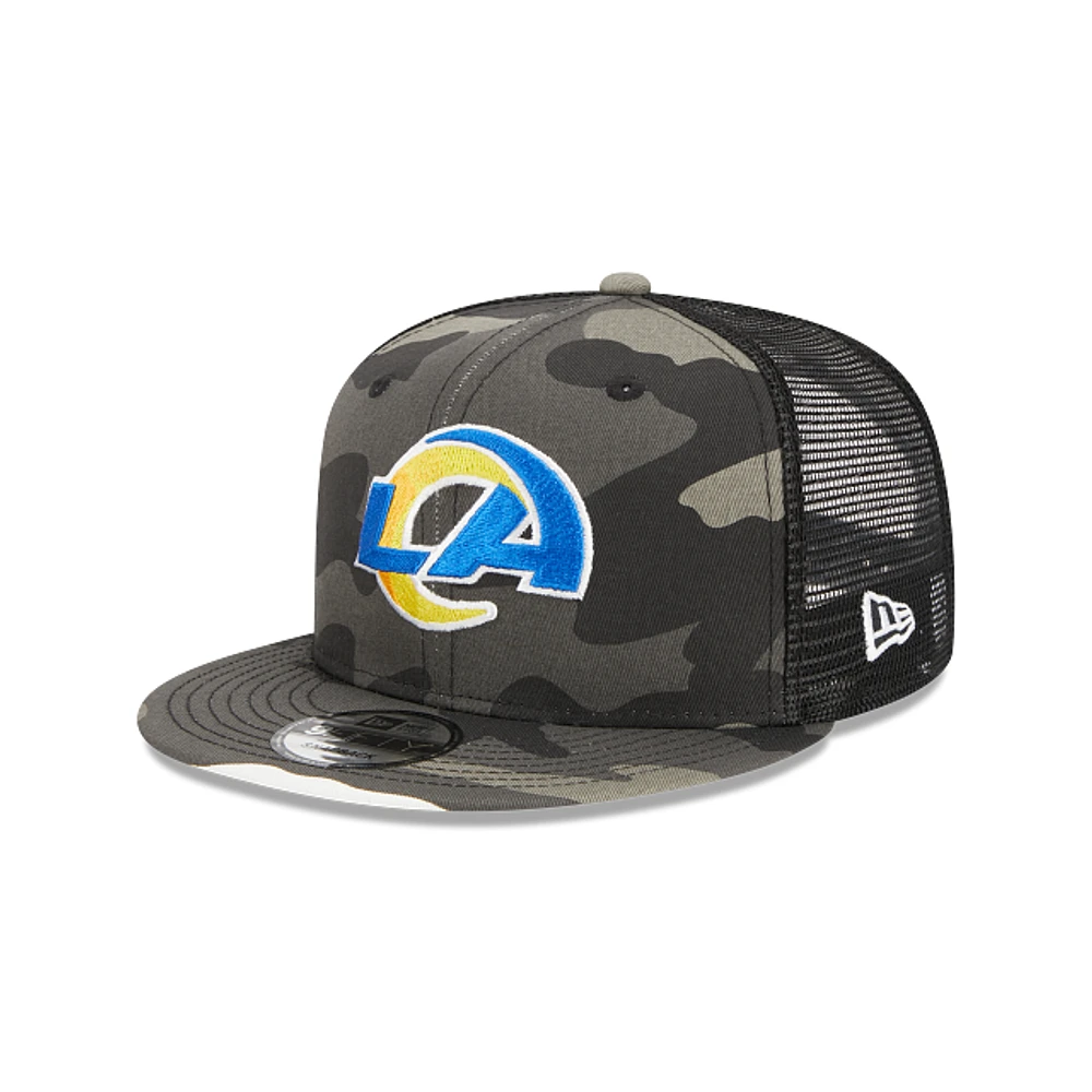 Los Angeles Rams NFL Camo 9FIFTY Strapback