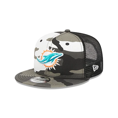 Miami Dolphins NFL Camo 9FIFTY Strapback