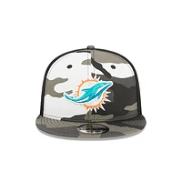 Miami Dolphins NFL Camo 9FIFTY Strapback