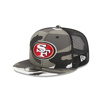 San Francisco 49Ers NFL Camo 9FIFTY Strapback