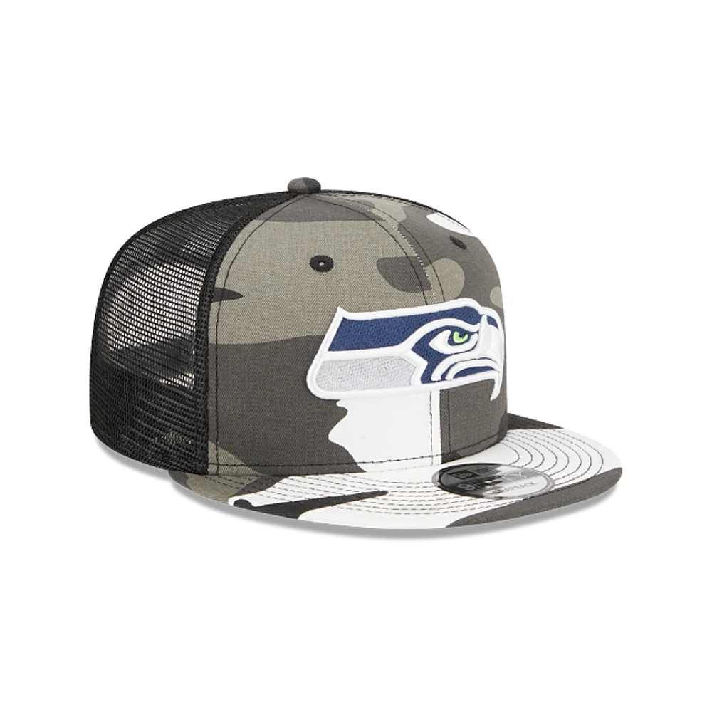 Seattle Seahawks NFL Camo 9FIFTY Strapback