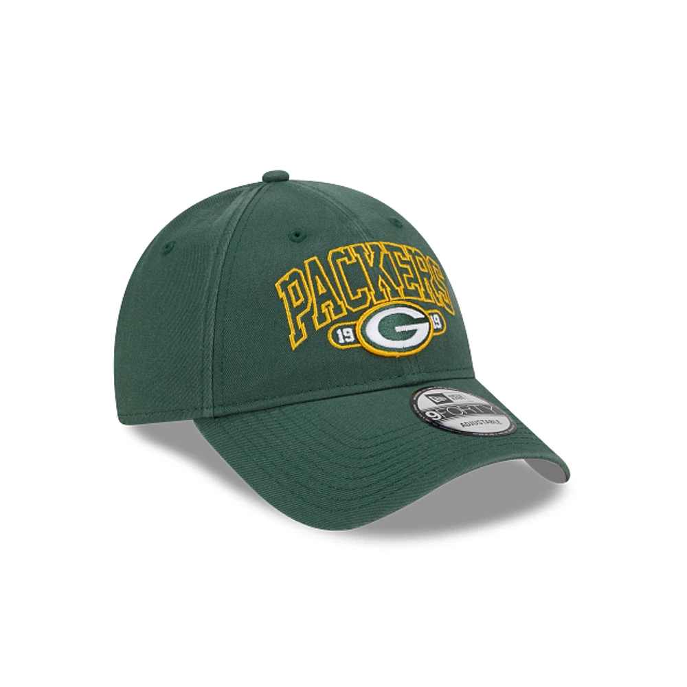 Green Bay Packers NFL Outline 9FORTY Strapback