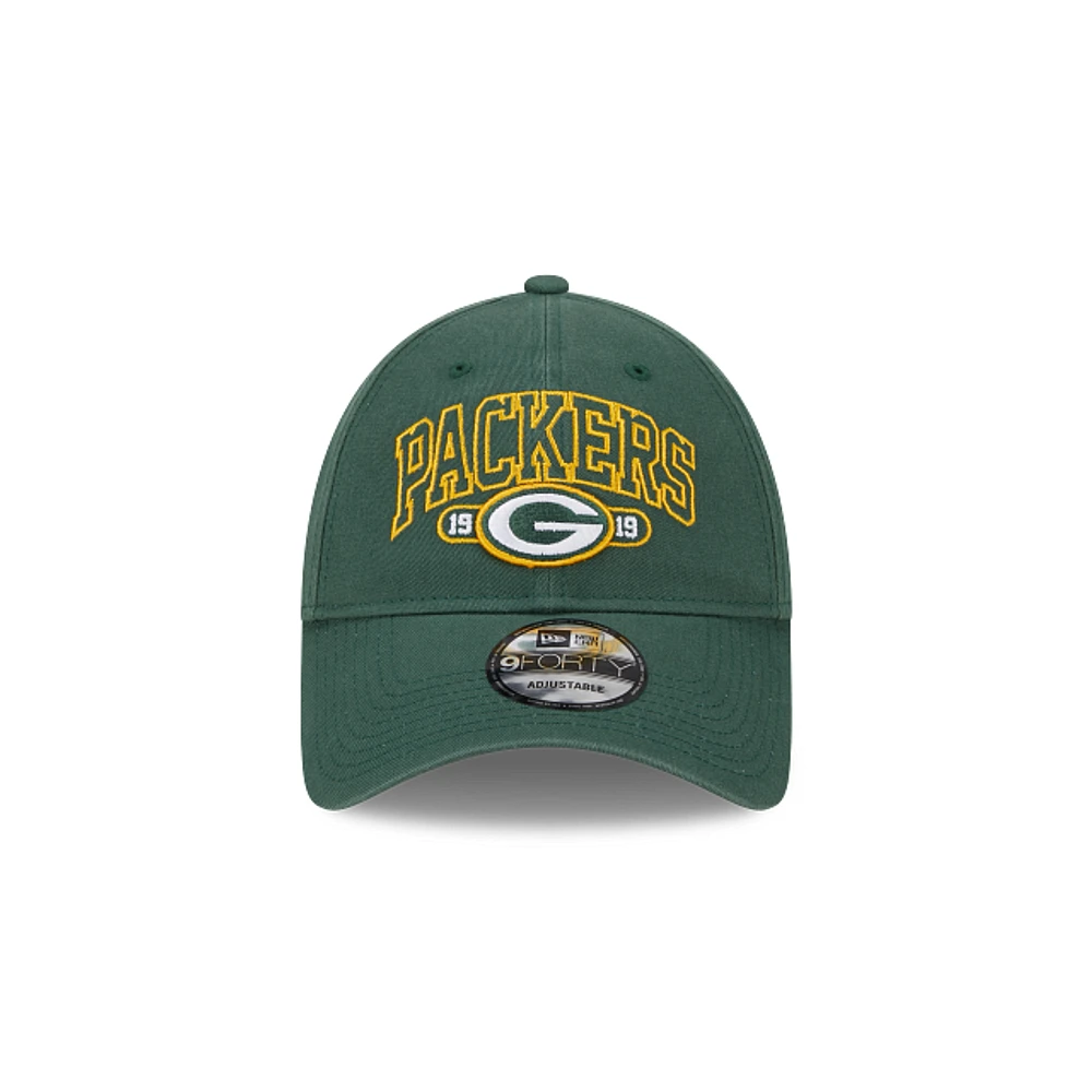 Green Bay Packers NFL Outline 9FORTY Strapback