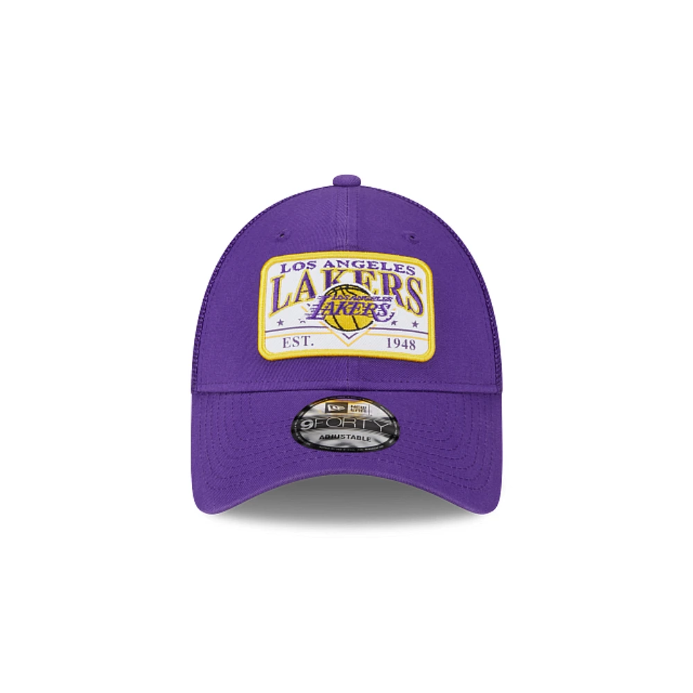 Los Angeles Lakers NBA Lift Pass 9FORTY Strapback