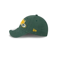 Green Bay Packers NFL Cheer 9FORTY Strapback para Mujer