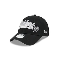 Las Vegas Raiders NFL Cheer 9FORTY Strapback para Mujer