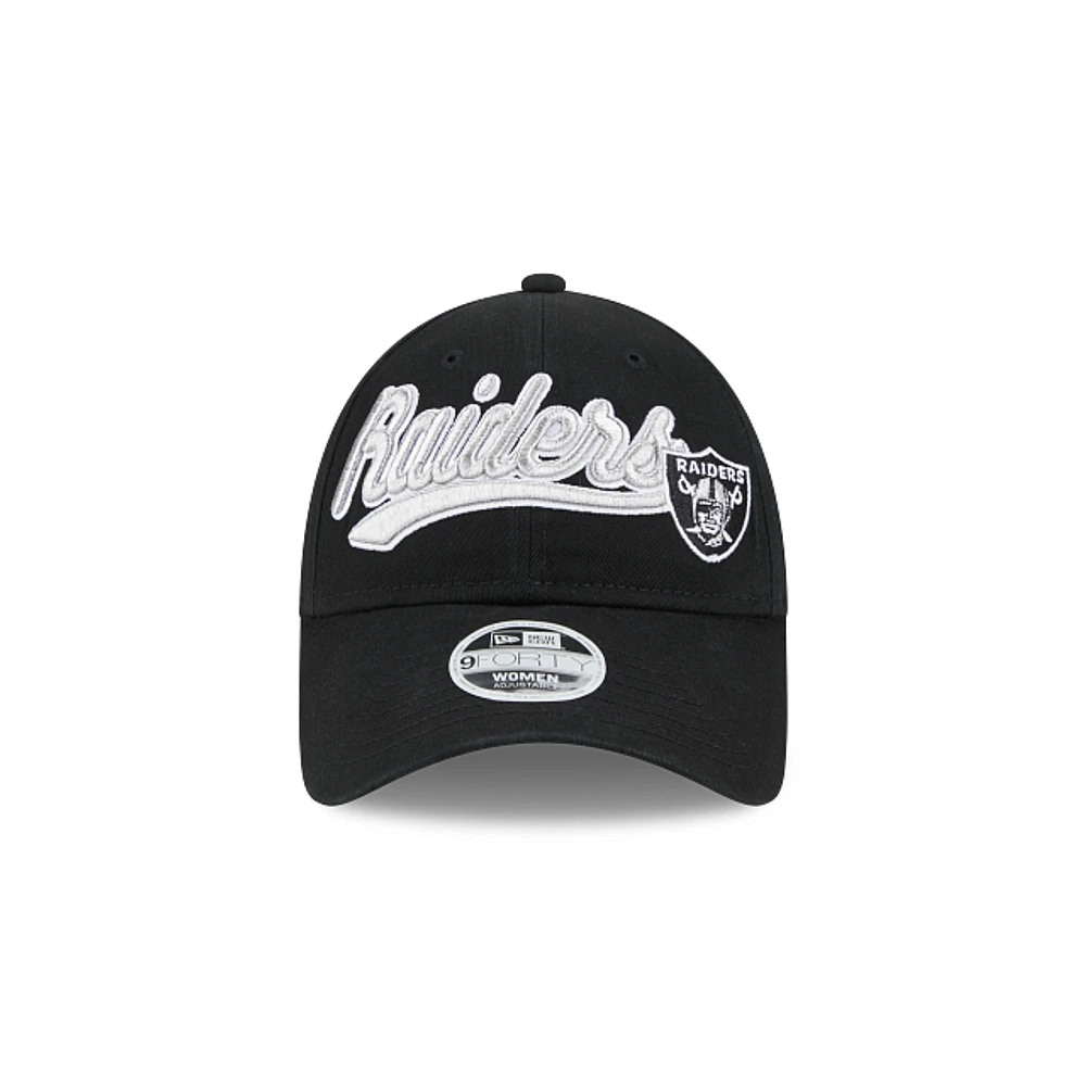 Las Vegas Raiders NFL Cheer 9FORTY Strapback para Mujer