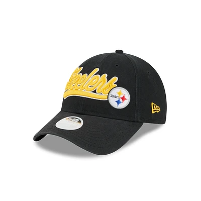 Pittsburgh Steelers NFL Cheer 9FORTY Strapback para Mujer