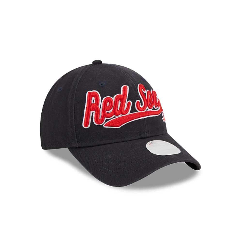 Boston Red Sox MLB Cheer 9FORTY Strapback para Mujer