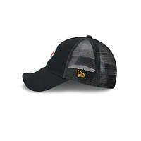 Pittsburgh Steelers NFL Logo Sparkle 9FORTY Trucker Snapback para Mujer