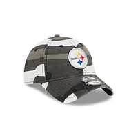 Pittsburgh Steelers NFL Camo 9TWENTY Strapback