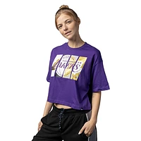 Playera Manga Corta Los Angeles Lakers NBA Athleisure para Mujer