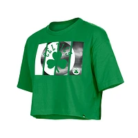 Playera Manga Corta Boston Celtics NBA Athleisure para Mujer