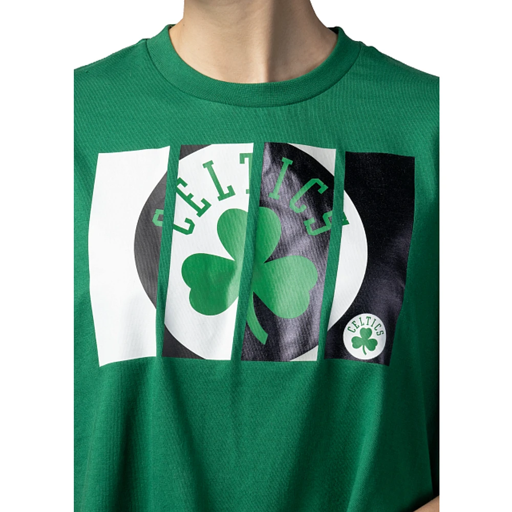 Playera Manga Corta Boston Celtics NBA Athleisure para Mujer