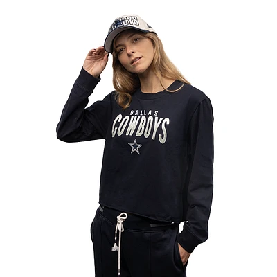 Playera Manga Larga Dallas Cowboys NFL Active para Mujer