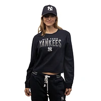 Playera Manga Larga New York Yankees MLB Active para Mujer