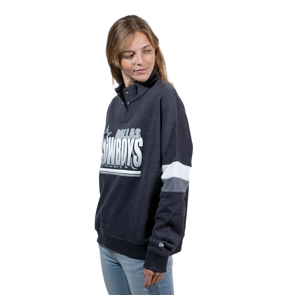 Sudadera Dallas Cowboys NFL Throwback para Mujer