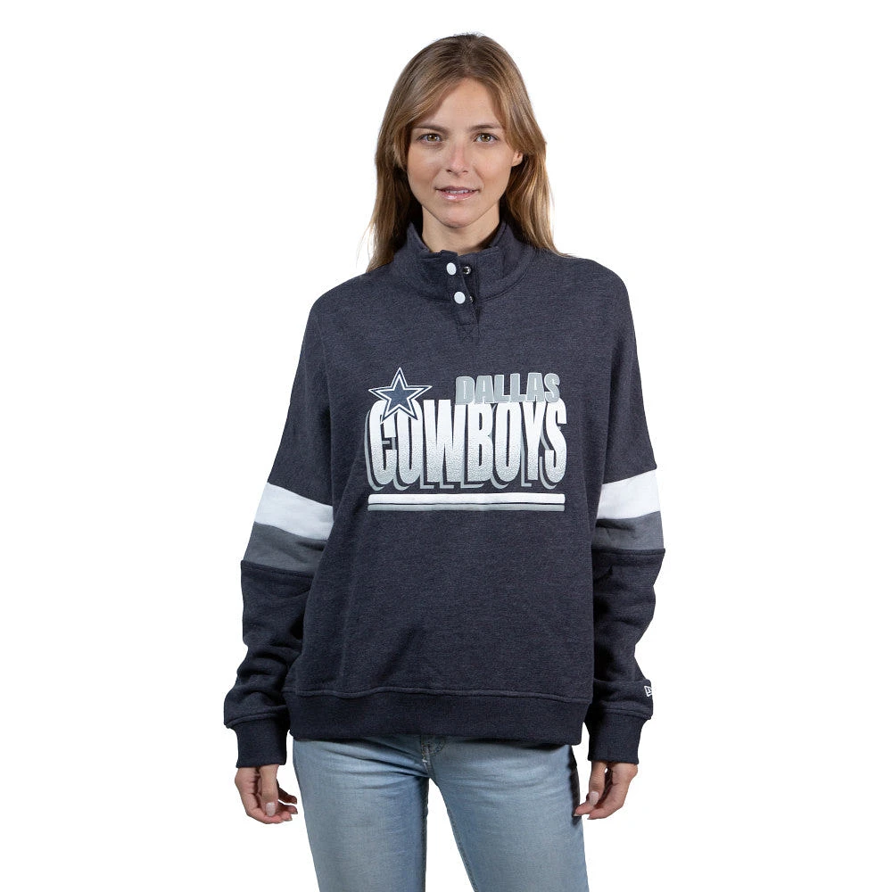 Sudadera Dallas Cowboys NFL Throwback para Mujer