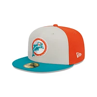 Miami Dolphins NFL Sideline Historic 59FIFTY Cerrada