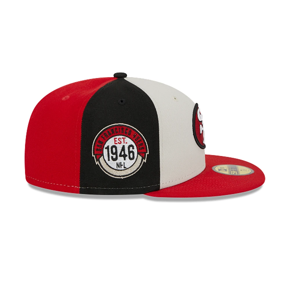 San Francisco 49Ers NFL Sideline Historic 59FIFTY Cerrada