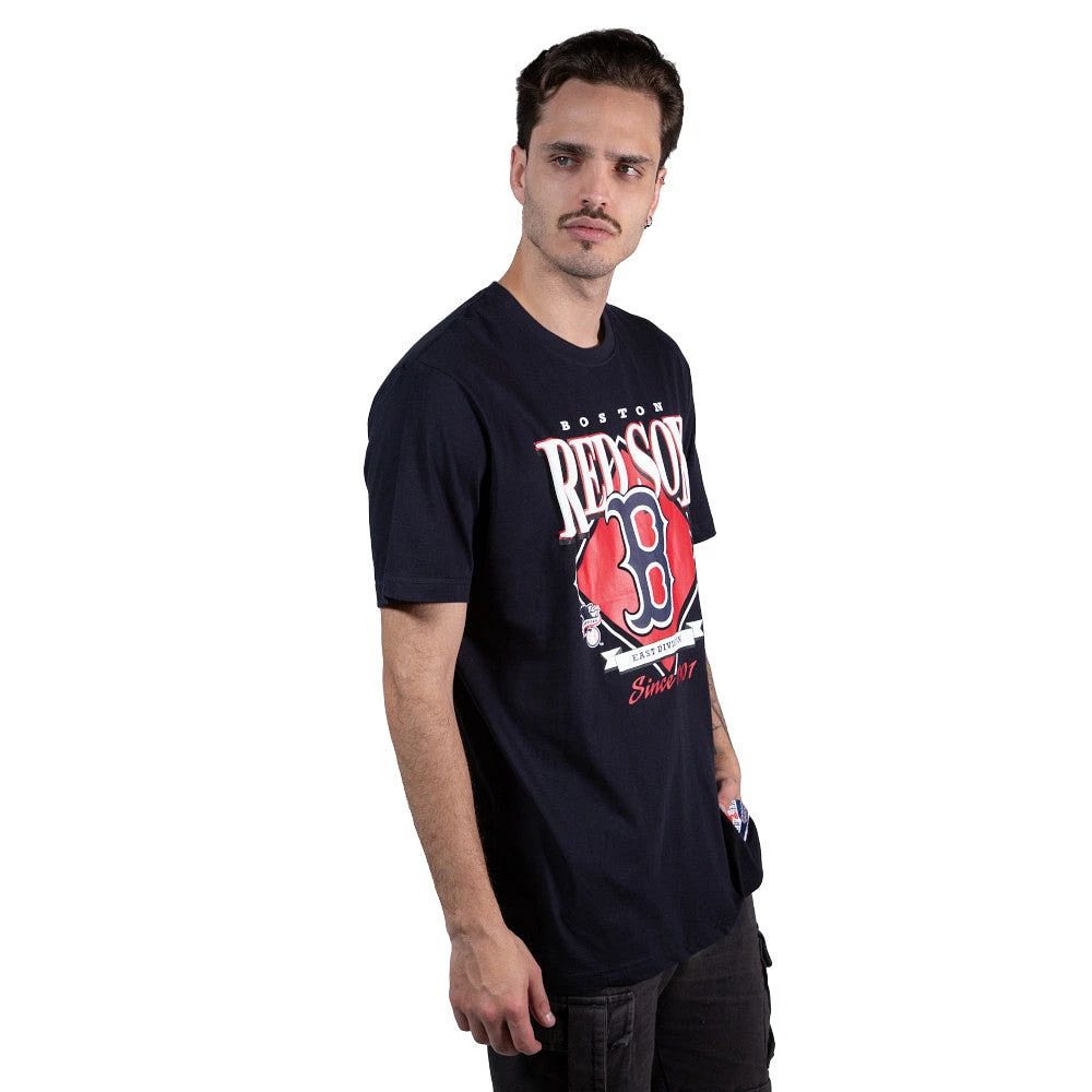 Playera Manga Corta Boston Red Sox MLB Throwback