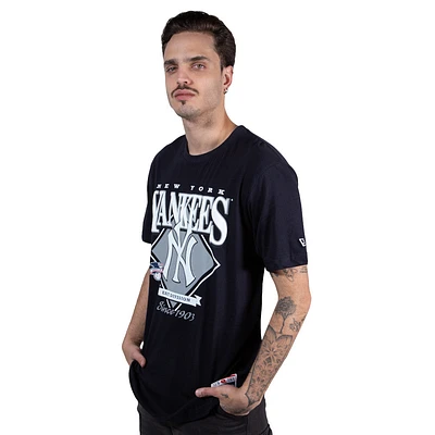 Playera Manga Corta New York Yankees MLB Throwback